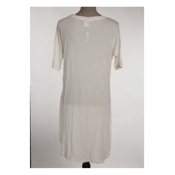 Vero Moda Long Offwhite T-shirt - Picture 5 of 5